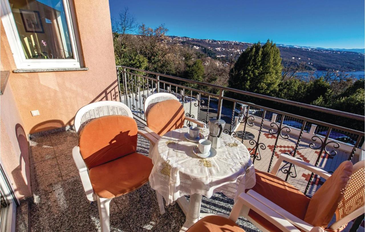 Stunning Apartment In Volosko With House Sea View Eksteriør billede