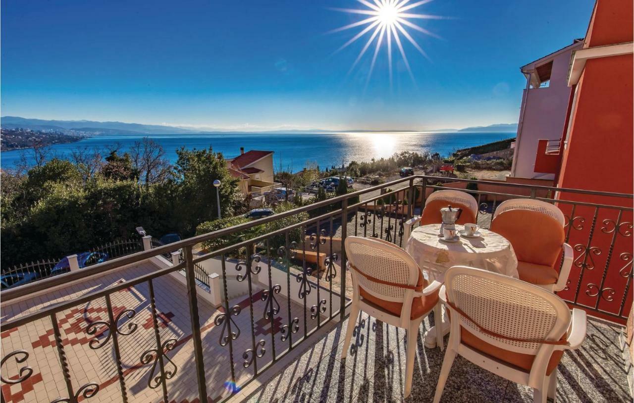 Stunning Apartment In Volosko With House Sea View Eksteriør billede
